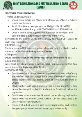 2026 UTME: Simple Steps for JAMB Registration